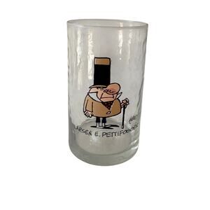 Vintage 1983 Arby’s Wizard of Id Larsen E. Pettifogger Collector Glass
